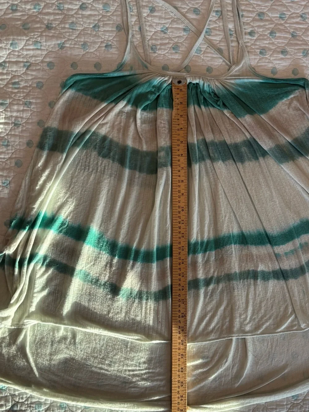 Free People We The Free Tie Dye Swing Tank Tunic Beach Boho Festival XS
